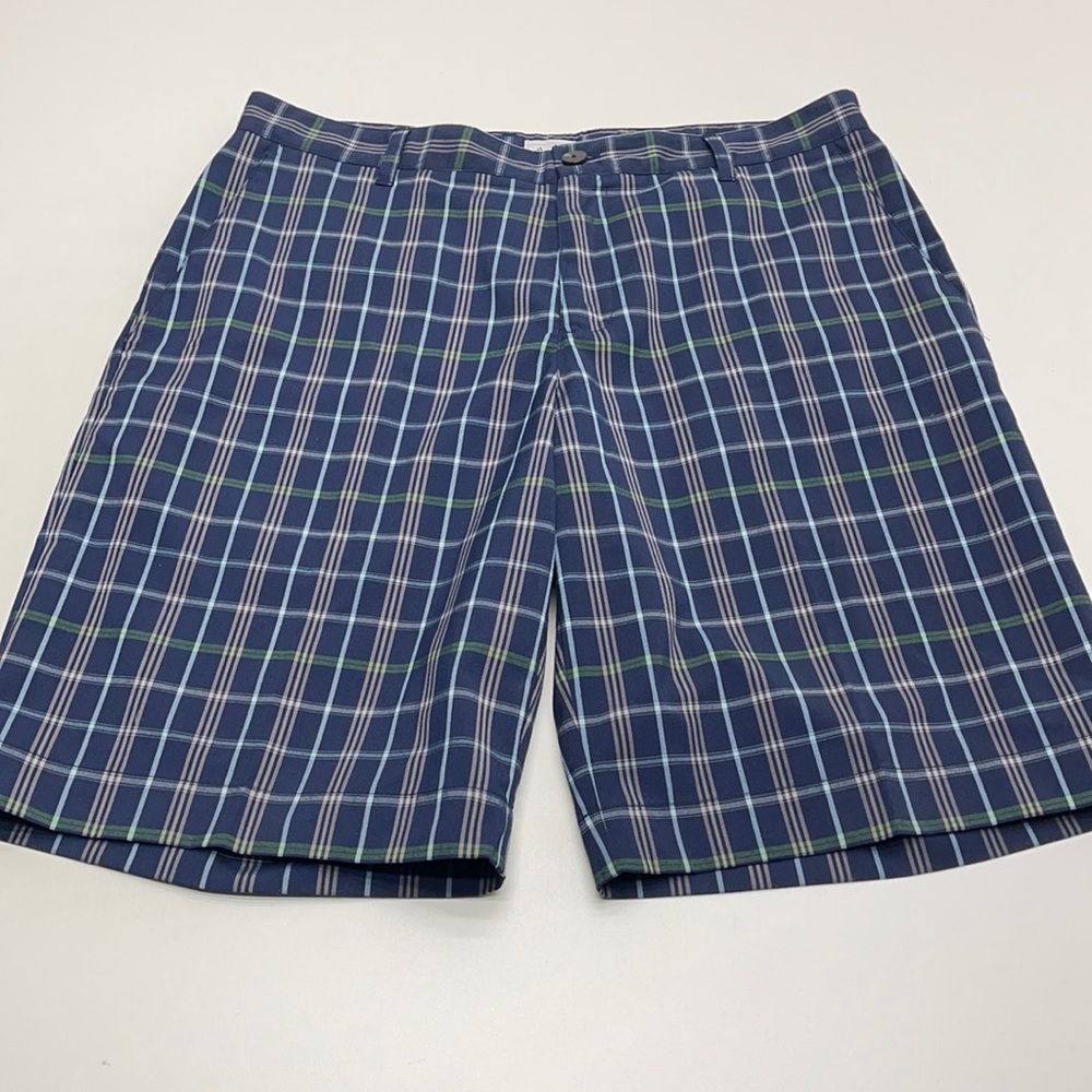 adidas Blue Plaid Men's Shorts